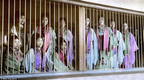 Japanese Sex Workers Held In Cages And Enslaved Daily Mail Online