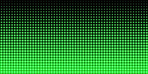 Neon Green And Black Halftone Pattern Free Clip Art