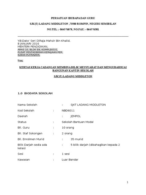 Savesave kertas kerja pembersihan for later. 206060396 Kertas Kerja Cadangan Membina Dan Mengubahsuai ...