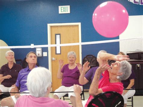 Chair Volleyball Teams Battle For The Gold The Progress