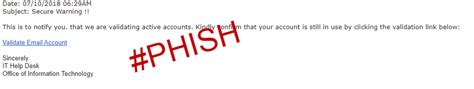 Phish Alert Secure Warning Information Security At York