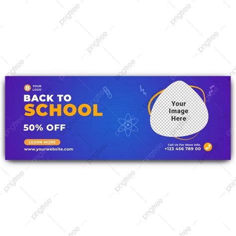 Back To School Admission Facebook Timeline Cover Photo And Web Banner