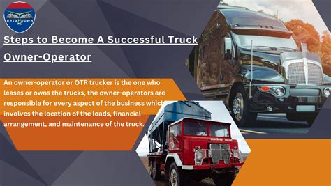 Steps to Become A Successful Truck Owner-Operator by Breakdown Inc - Issuu