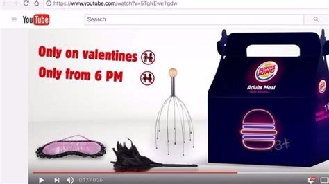 Burger King Is Giving Away Sex Toys In Adult Meals For Valentines