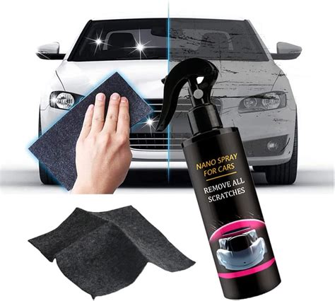 car nano repairing spray nano car scratch removal spray portable car