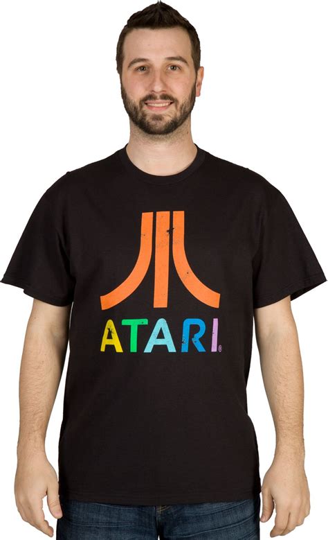 Atari Logo Shirt Logo Shirts Atari Logo Gamer Fashion