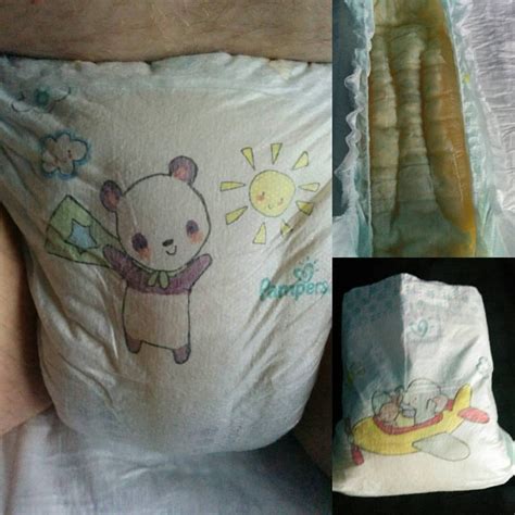 Wetting Pampers Size 7