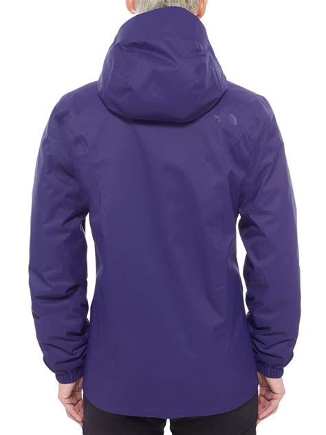 the north face quest insulated women s waterproof jacket purple