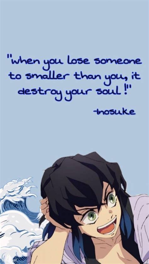 Inosuke Quote Bestest Quote Anime Quotes Quotes