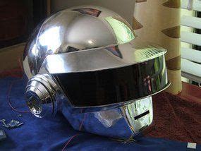 In the silver helmet, this. Building a Daft Punk Helmet With Programmable LED Display ...