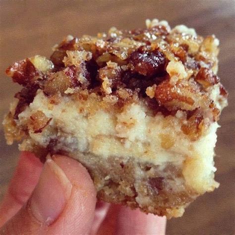 Nanci Anne Pecan Cheesecake Squares ☀be Sure To Follow Desserts