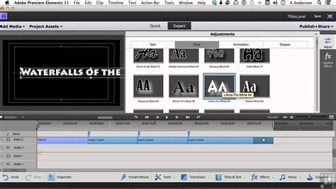 Adobe premiere elements 2020 deals. Adobe Premiere Elements 11 Tutorial | Working With Basic ...