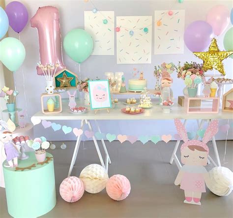 Festa Infantil 20 Temas De Aniversário De 1 Ano Meninas — Guia Tudo