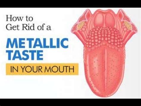 How to Get Rid of a Metallic Taste in Your Mouth | Bitter taste in ...