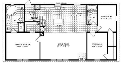 Https://tommynaija.com/home Design/3 Bedroom 2 Bath Mobile Home Floor Plans