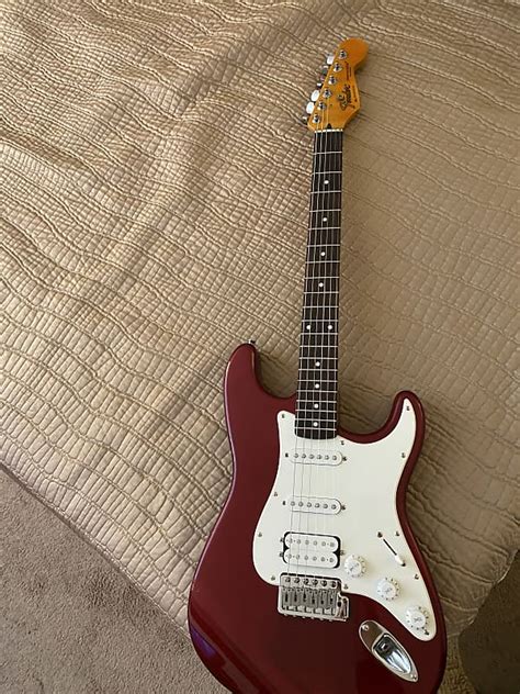 Fender Stratocaster 90s Red Hss Mim Reverb