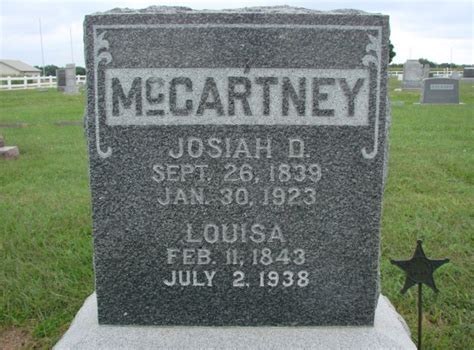 Louisa Dowdy Mccartney 1843 1938 Find A Grave Memorial