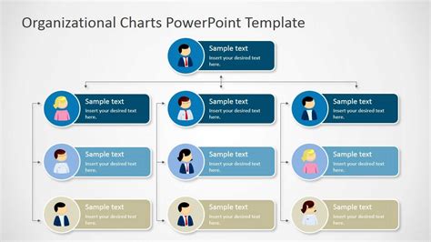 006 Microsoft Org Chart Template Powerpoint Organizational Within