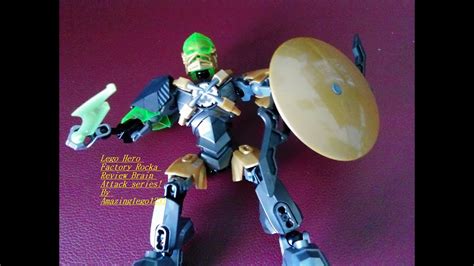 Lego Hero Factory Rocka Review Brain Attack Series Youtube