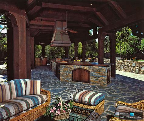 Outdoor Kitchen Michael Jacksons Neverland Valley Ranch