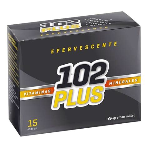 102 Plus Vitaminas Y Minerales Efervescente Farmacia Leloir Tu