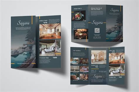 Brochure Hôtel Trifold Par Uicreativenet Sur Envato Elements