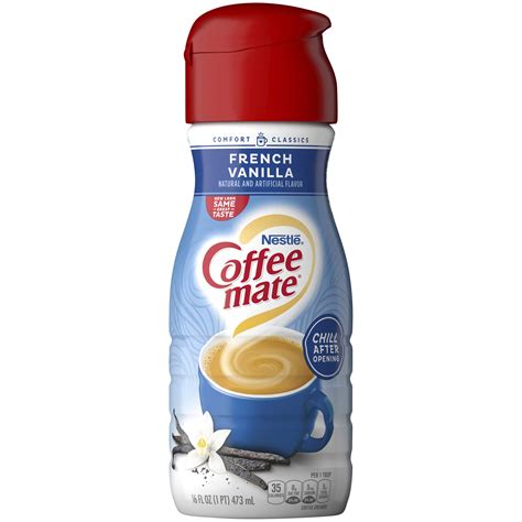 Coffeemate Liquid French Vanilla 16 Fl Oz Pack Of 6 Buy Online In