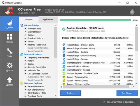 Clean Your Pc With Ccleaner Online Computer Tips