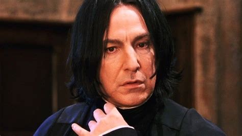 learn alan rickman s true feelings on his harry potter character