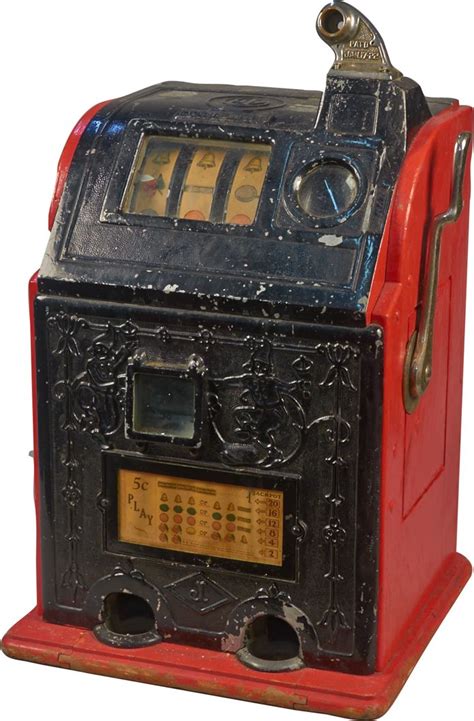 5 Cent Jennings Gooseneck Dutch Boy Slot Machine