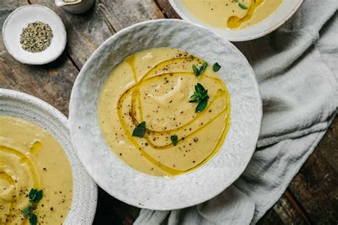 Easy Creamy Vegan Potato Leek Soup Foodbymaria Recipes