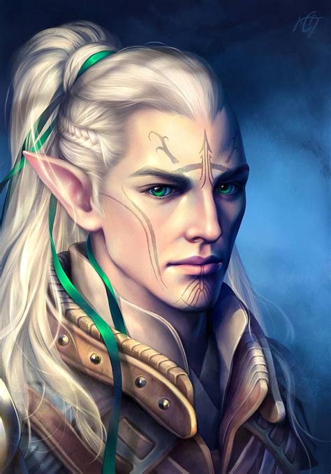 commission tanwe by inar of shilmista on deviantart elves fantasy elf art character portraits