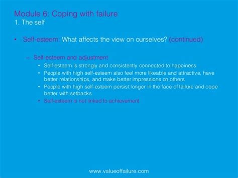 Module 6 Coping With Failure