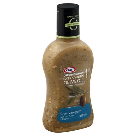 Maybe you would like to learn more about one of these? Kraft Greek Vinaigrette with Feta Cheese & Oregano ...