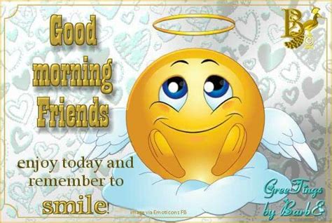 Pretty Cute Funny Emoticons Good Morning Wishes Good Morning Friends
