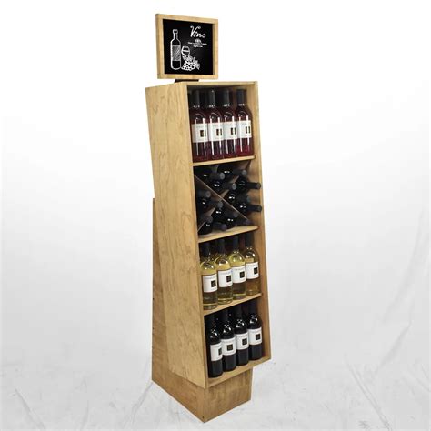 Supermarket Wine Bottle Displaywooden Display Shelves For Wine Buy