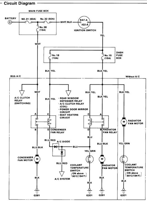 Diagram Honda Civic Cooling Fan Wiring Diagram Image Details