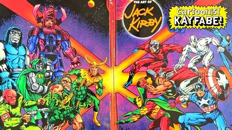 Art Of Jack Kirby A Vibrantly Visual Career Spanning Monograph Made