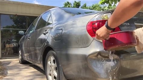 Diy Easy Way To Fix A Car Dents Using Boiling Water And A Plunger To