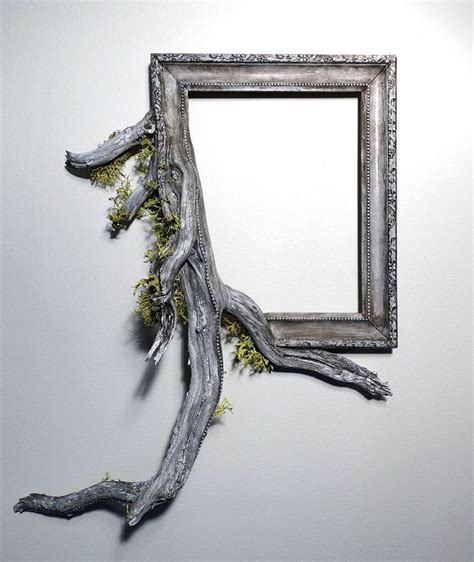 Creative picture frames designed for photos, collector items, business documents and various custom media. Dead Trees Turned Into Unique Picture Frames | Memolition