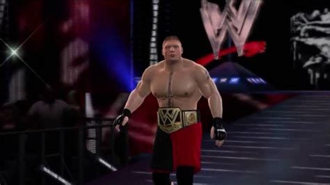 Wwe 2k15 Brock Lesnar Entrance Official Xbox 360ps3 Youtube