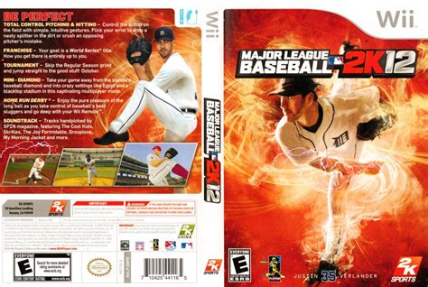 Major League Baseball 2k12 Nintendo Wii Game Covers Major League