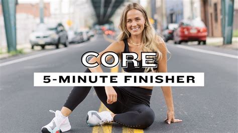 5 Minute Core Finisher Youtube