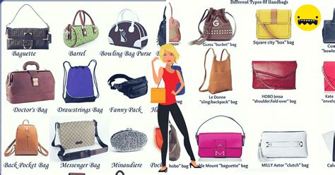 Different Types Of Handbags In English Types Of Handbags English