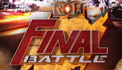 Updated Roh Final Battle Card 411mania