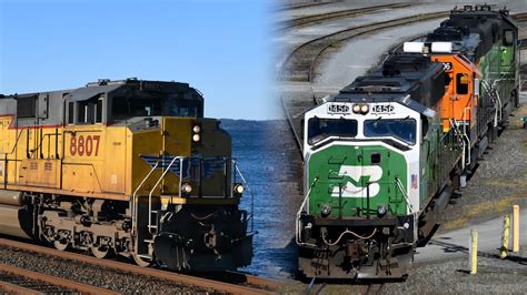 Freight Trains Of Western Washington Youtube