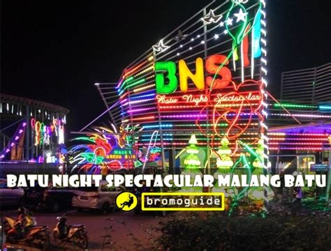 Fasilitas Dan Wahana Batu Night Spectacular Wisata Malang Batu