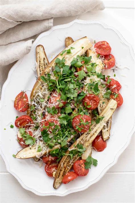 Italienische Mini -Auberginen mit Cherry-Tomaten Rezept
