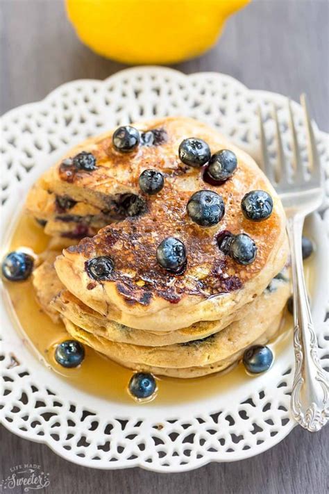 Blueberry Lemon Pancakes Make The Perfect Easy Breakfast