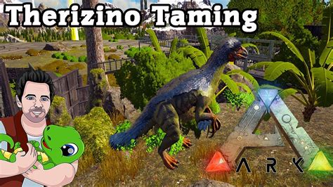 Therizino Taming And Dire Bear Pit Building Ark Survival Evolved Zoo